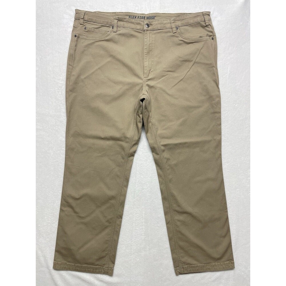Duluth Flex Fire Hose Relaxed Fit 5-Pocket Pants Big & Tall Men’s W46 L32
